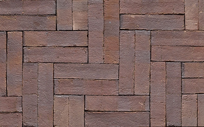 Фото Клинкерная брусчатка Muhr №04S Rotbraun-bunt spezial, 240*55*52 мм