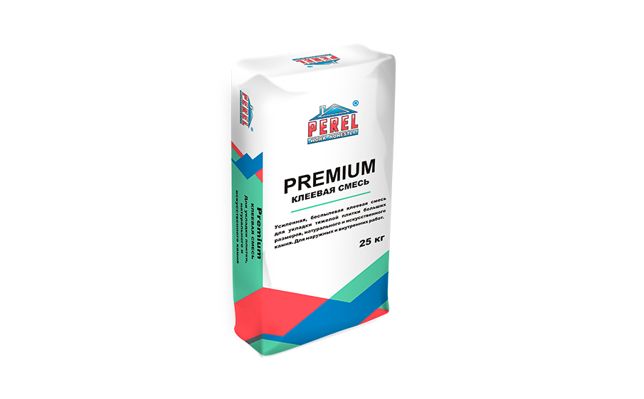 Фото Клеевая смесь Perel Premium 0314, 25 кг