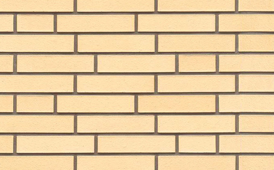 Фото Кирпич клинкерный Muhr 35 Creme nuanciert гладкий, 240*115*52 мм