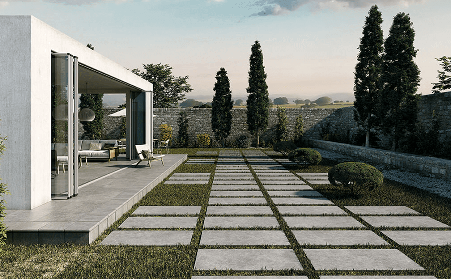 Фото Угловая ступень-флорентинер EXAGRES Ardenas Gris, 330*330*40*14 мм