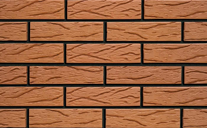 Фото Кирпич облицовочный Кротовский КЗ Классика красный рустик 250*120*65 мм