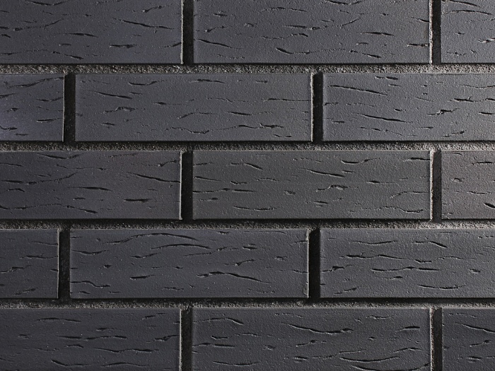 Фото Клинкерная плитка для НФС Terramatic Koro Black AB, 285*85*20 мм