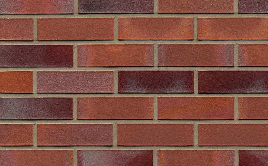 Фото Кирпич клинкерный Muhr 14 Rotblau-bunt гладкий, 240*115*71 мм