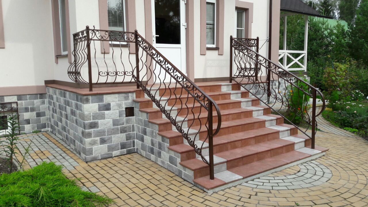 Фото Клинкерная ступень-флорентинер Westerwaelder Klinker ATRIUM Scotch, 310*320*9,5 мм