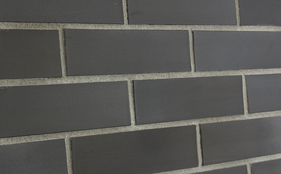 Фото Клинкерная плитка под кирпич Terramatic Plato Black AB, 240*71*14 мм