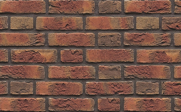 Фото Кирпич облицовочный Westerwaelder Klinker WK97 Westfalisch-bunt, 210*100*65 мм