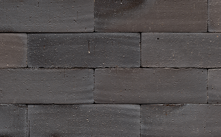 Фото Клинкерная брусчатка Westerwaelder Klinker PK815 Schwarz-bunt Edelglanz, 200*100*52 мм