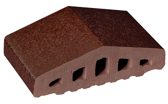 Фото Клинкерный заборный элемент King Klinker 02 Brown-glazed, 180/120*100*58 мм