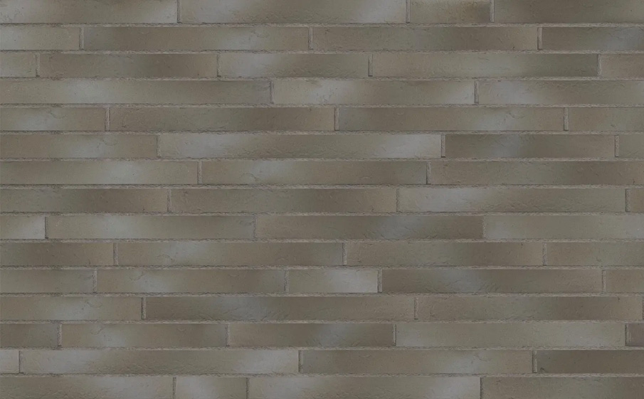 Фото Клинкерная плитка под кирпич Terramatic Forta Grey AC, 390*40*14 мм