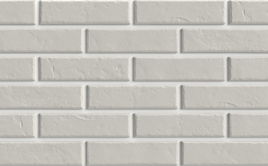Фото Термопанель ППС с клинкерной плиткой толщиной 8,5 мм BestPoint Classic Blanc 1145*470*50 мм