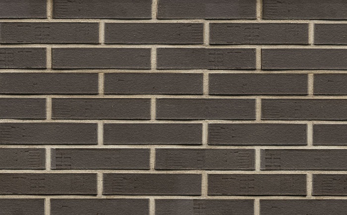 Фото Кирпич клинкерный Westerwaelder Klinker Nr 05F Eisenschmelz Schwarzbraun Fuss., 240*115*52 мм