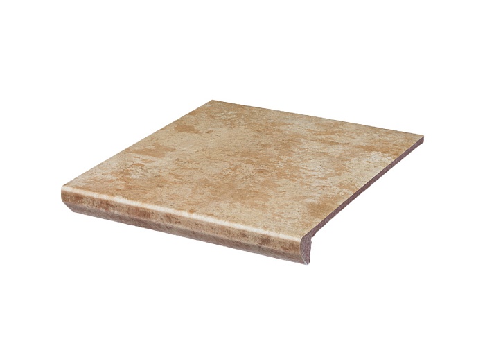 Фото Клинкерная ступень с капиносом Paradyz Ilario, Beige, 330*300*11 мм