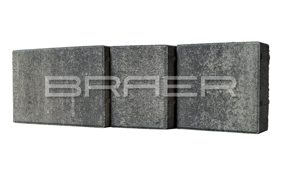Фото Плитка тротуарная BRAER Старый город Венусбергер Color Mix Вечер