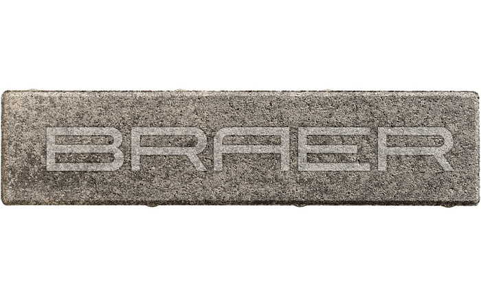 Фото Плитка тротуарная BRAER Ригель 2.0 Color Mix Туман 320*80*60 мм