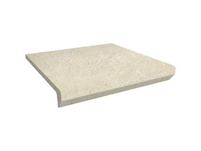 Фото Клинкерная ступень с капиносом Paradyz Scandiano, Beige, 330*300*11 мм