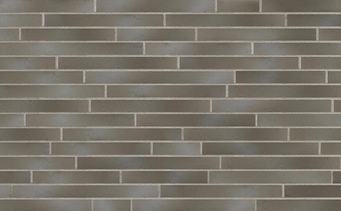 Фото Клинкерная плитка под кирпич Terramatic Forta Grey AC, 390*40*14 мм