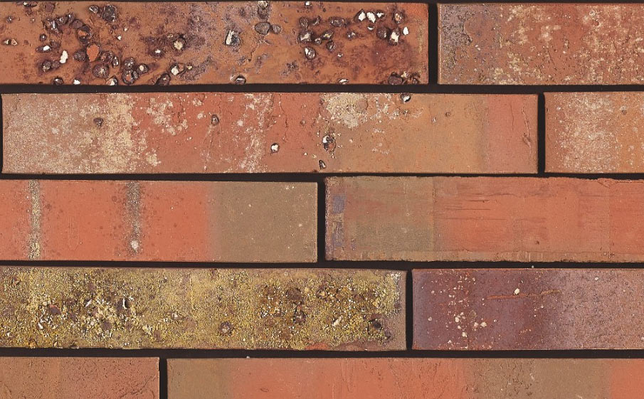 Фото Кирпич облицовочный Terca Archipolis Volt Rood, 240*65*40 мм