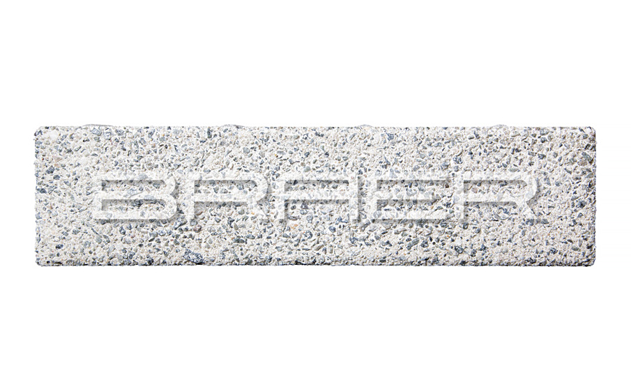 Фото Плитка тротуарная BRAER Ригель 2.0 Select Гранит на белом, 320*80*60 мм