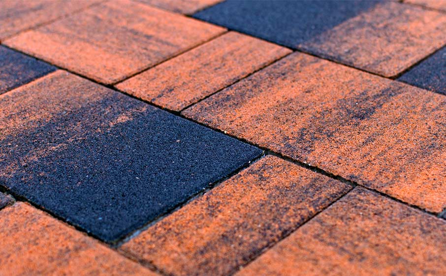 Фото Плитка тротуарная BRAER Старый город Ландхаус Color Mix Техас, толщина 60 мм