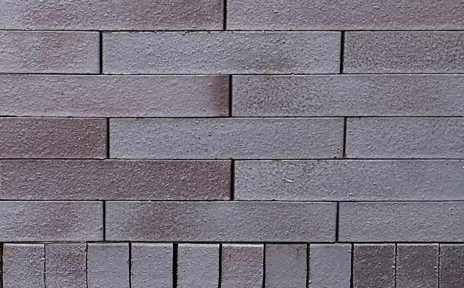 Фото Кирпич клинкерный Muhr 10 Violettblau geflammt гладкий, 290*90*52 мм