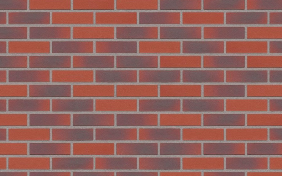Фото Клинкерная плитка под кирпич Feldhaus Klinker NF 9 R356 carmesi antic liso 240*71*9 мм