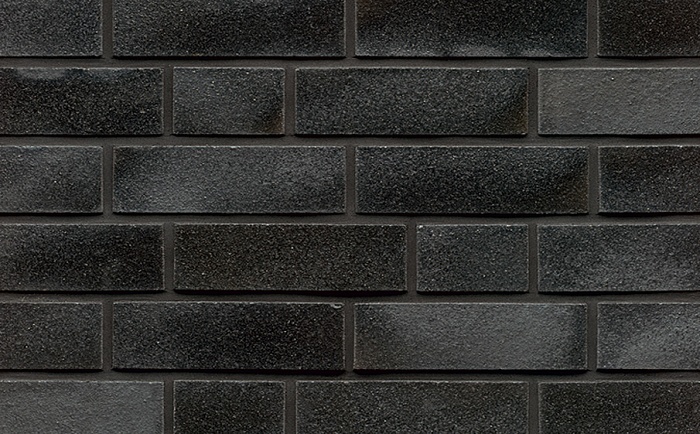 Фото Кирпич клинкерный Westerwaelder Klinker WK 85E, Brilliant Schwarz, 240*55*71 мм
