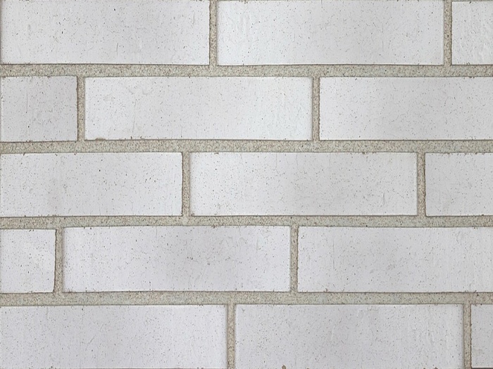 Фото Кирпич клинкерный Богандинский КЗ Монблан 01/20 белый, 250*85*65 мм