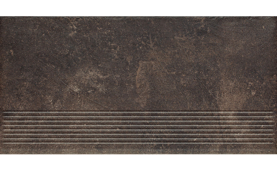 Фото Клинкерная ступень Paradyz Scandiano Brown, 600*300*8,5 мм