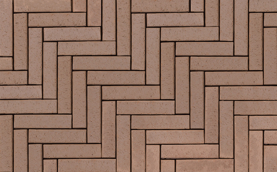 Фото Клинкерная брусчатка Westerwaelder Klinker WK104BR Design Braun PK, 240*52*50 мм