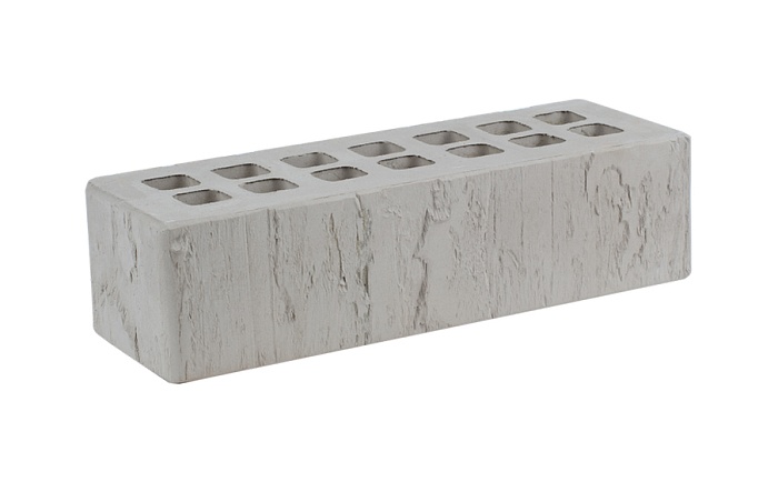Фото Кирпич облицовочный Железногорский КЗ серый скала 250*85*65 мм