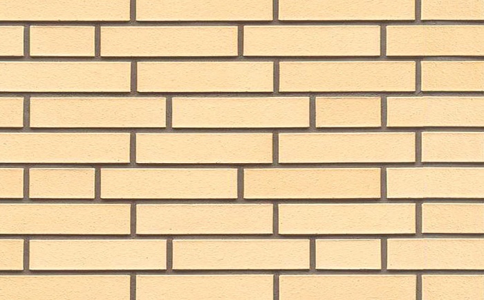 Фото Кирпич клинкерный Muhr 35 Creme nuanciert гладкий, 240*115*52 мм