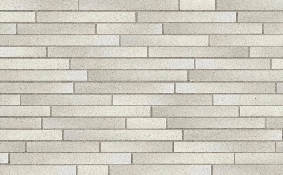 Фото Клинкерная плитка под кирпич Terramatic Forta White AC, 390*40*14 мм