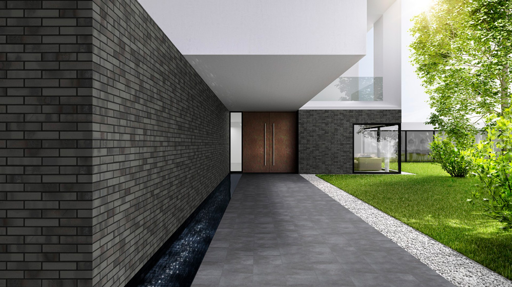 Фото Клинкерная плитка под кирпич Stroeher Brickwerk, 651 aschgrau, 240*52*12 мм