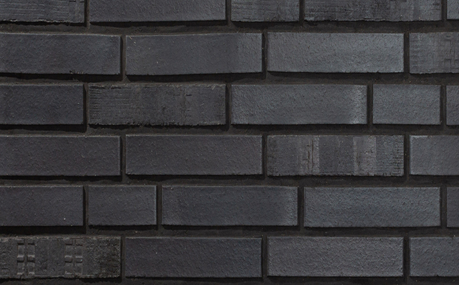 Фото Клинкерная плитка под кирпич Westerwaelder Klinker KLINKER BRICK WK815 Schwarz-bunt Edelglanz, 240*71*15 мм