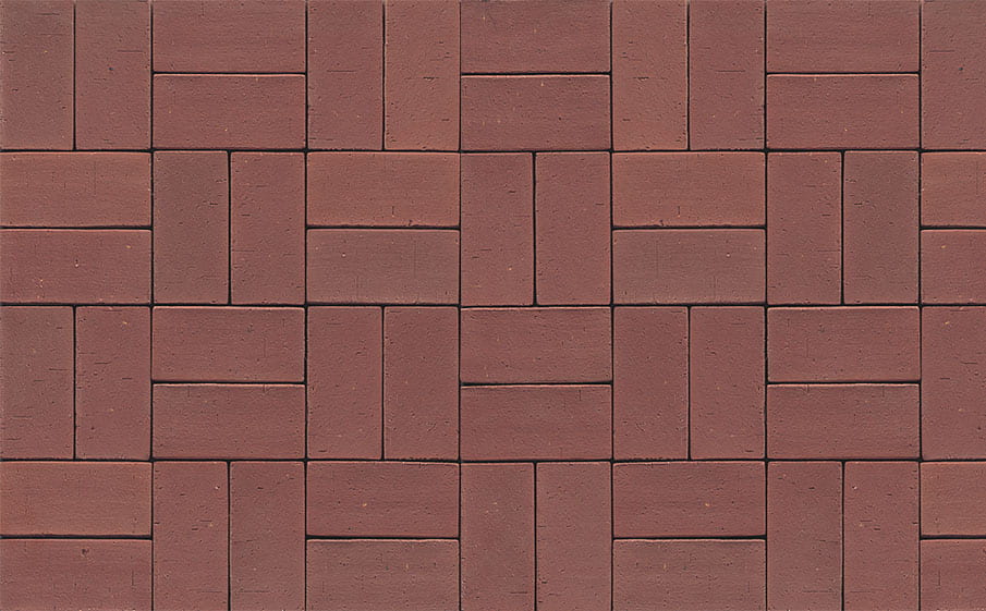 Фото Клинкерная брусчатка Muhr №03 Naturrot, 200*100*52 мм