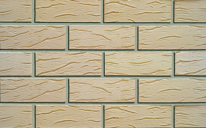 Фото Кирпич облицовочный Кротовский КЗ Классика Имбирь рустик 250*120*88 мм