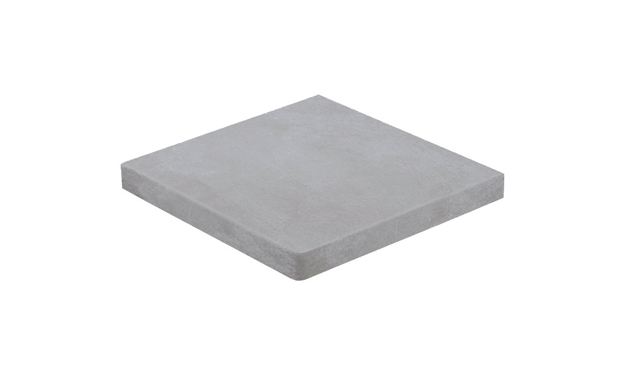 Фото Клинкерная ступень прямоугольная угловая Loftstufe Stroeher Zoe 970 grey, 340х340х35х11 мм