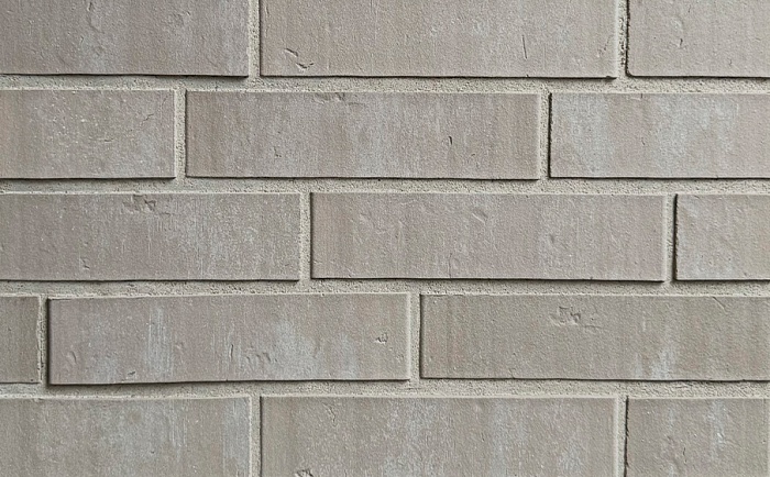 Фото Кирпич клинкерный Богандинский КЗ Монблан 01/2 серый, 250*85*65 мм