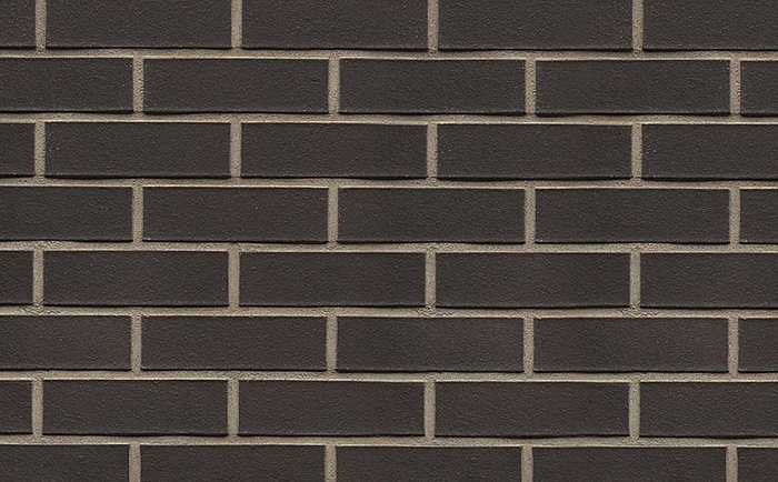 Фото Кирпич клинкерный Westerwaelder Klinker WK 85, Eisenschmelz Schwarzbraun, 240*55*71 мм