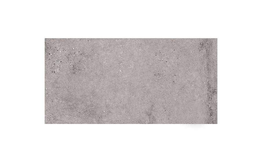 Фото Клинкерная крупноформатная напольная плитка Stroeher Gravel Blend 962 grey 594x294x10 мм