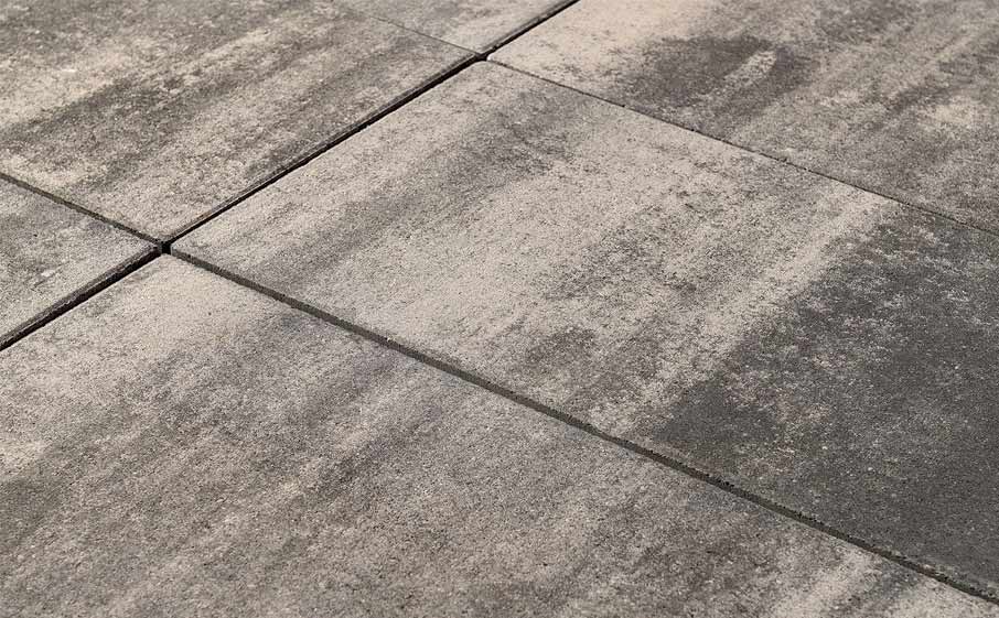 Фото Плитка тротуарная BRAER Сити Color Mix Туман, 300*300*80 мм