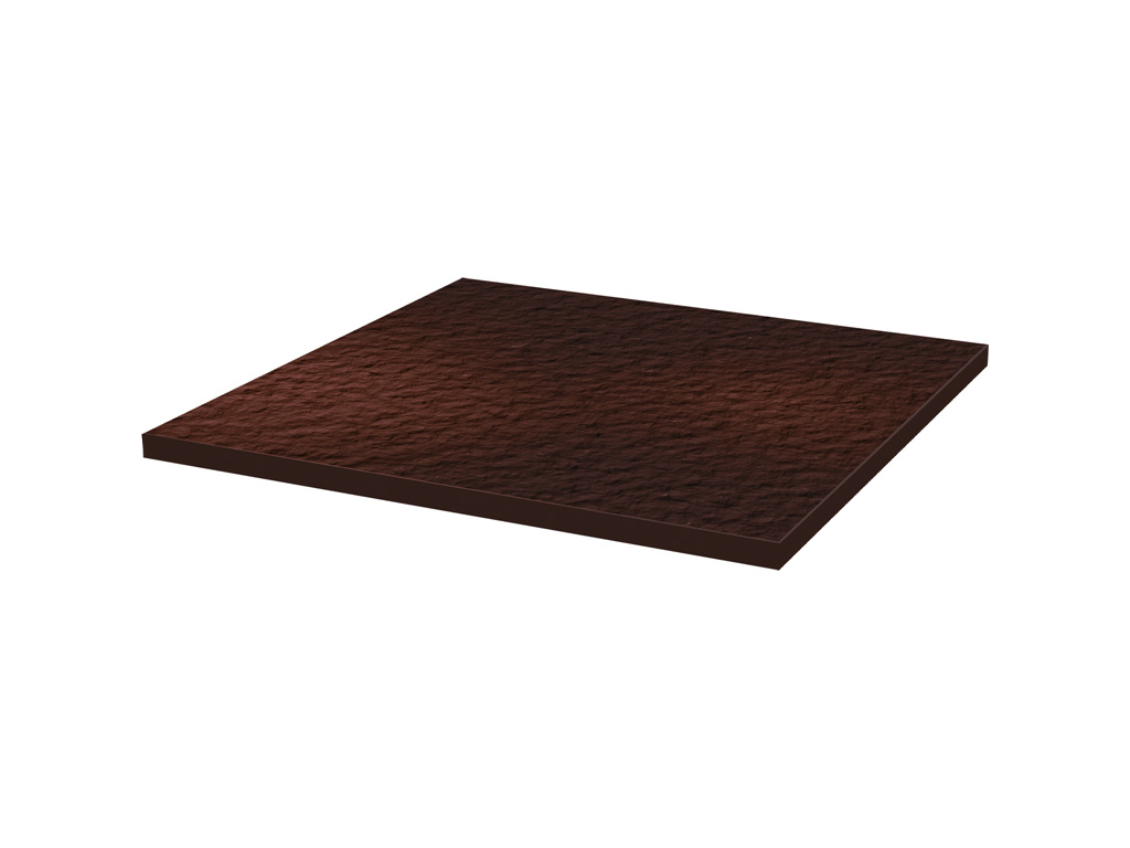 Фото Клинкерная напольная плитка Paradyz Cloud, Brown структурная, 300*300*8,5 мм
