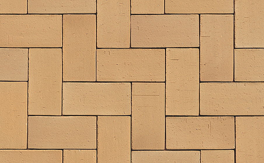 Фото Клинкерная брусчатка Muhr №02 Gelb-bunt, 200*100*52 мм