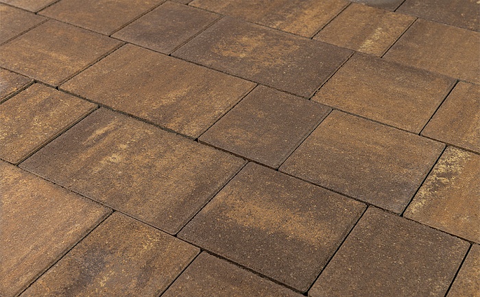 Фото Плитка тротуарная BRAER Старый город Венусбергер Color Mix Каштан