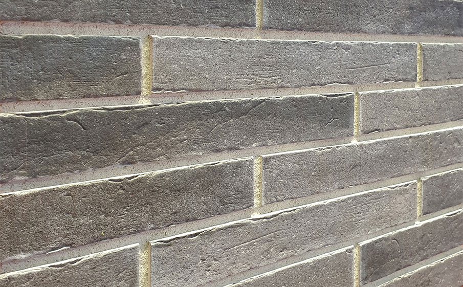 Фото Клинкерная плитка под кирпич INTERBAU Brick Loft, INT 575 Felsgrau, 360*52*10 мм
