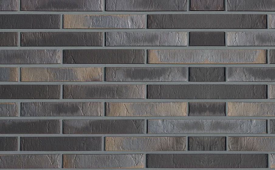 Фото Кирпич Roben Chelsea basalt-bunt клинкерный, 240*115*71 мм