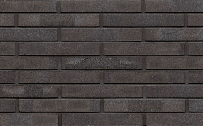 Фото Кирпич клинкерный Muhr 05 KS Eisenschmelz Schwarzbraun Kohle Spezial гладкий, 290*90*40 мм