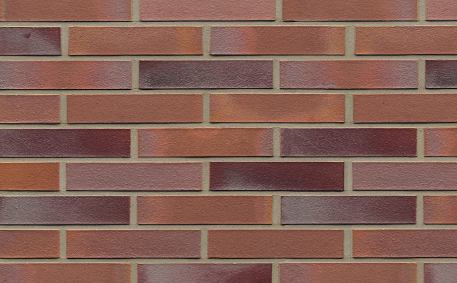 Фото Кирпич клинкерный Muhr 14 Rotblau-bunt гладкий, 240*115*52 мм