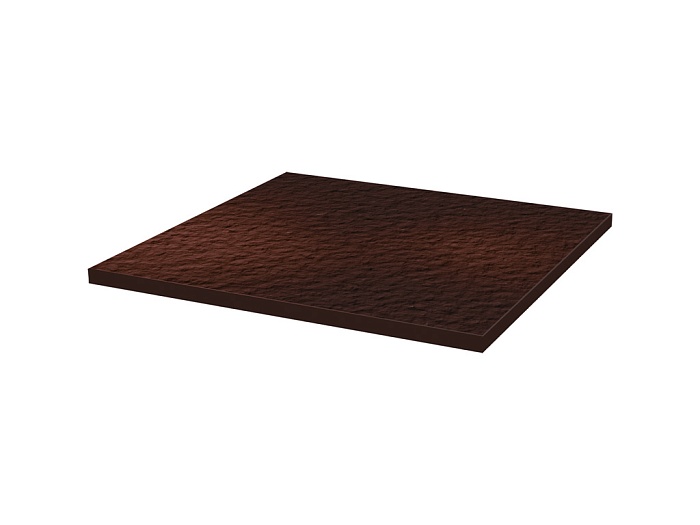 Фото Клинкерная напольная плитка Paradyz Cloud, Brown структурная, 300*300*8,5 мм