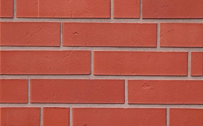 Фото Кирпич клинкерный Богандинский КЗ Монблан 06/11 оранжевый, 250*85*65 мм